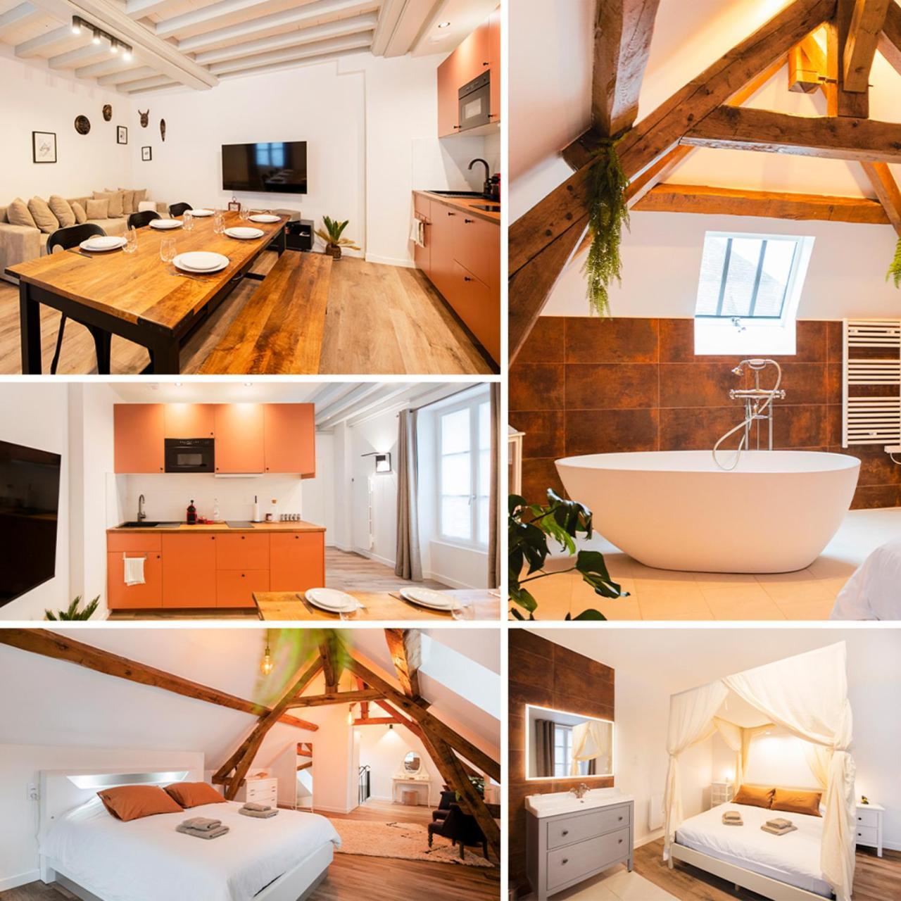 Le Laurencin Sens - Le Duplex - Coeur De Ville Екстер'єр фото